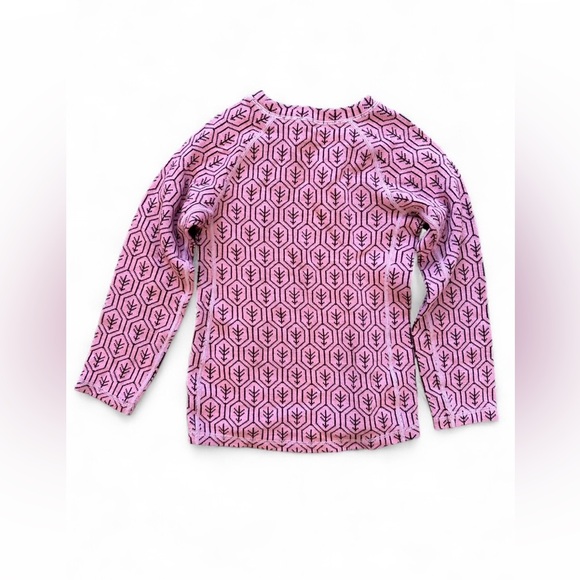 Reima Taival Wool Blend Base Layer Long Sleeve Top Red Violet 120/6-7 years - Picture 2 of 5